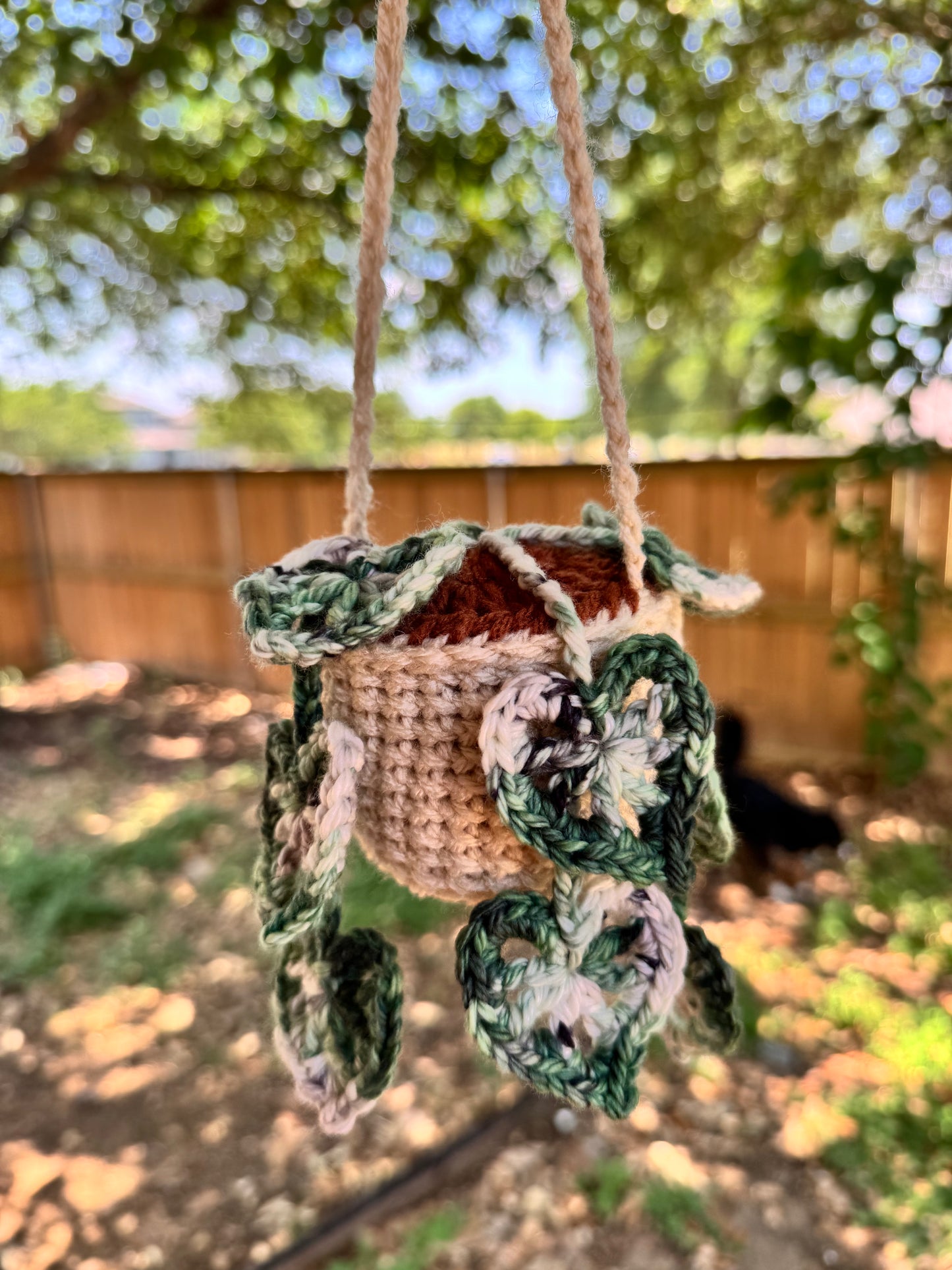 Monstera Crochet Plant