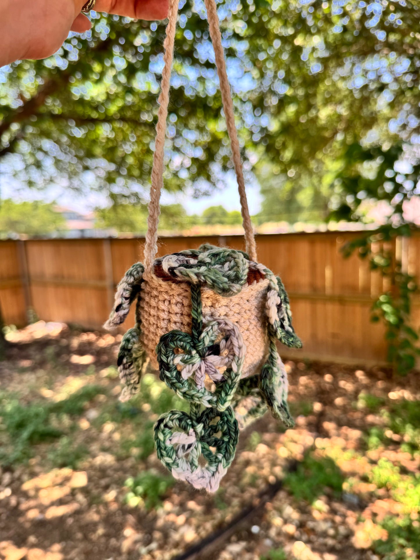 Monstera Crochet Plant