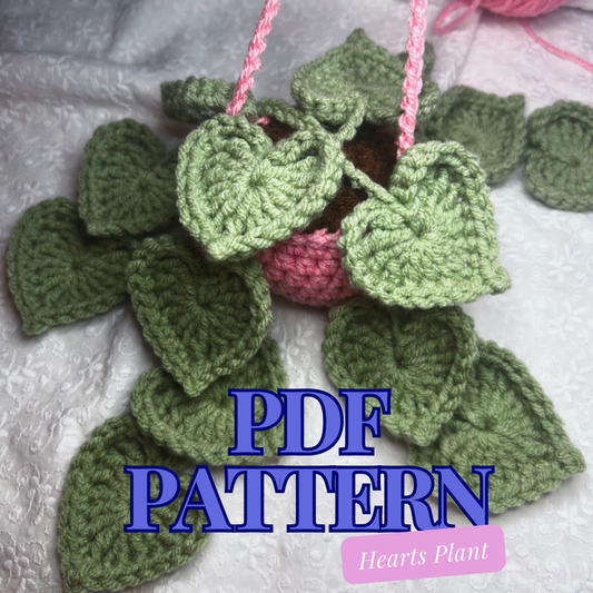String of Hearts Crochet Pattern
