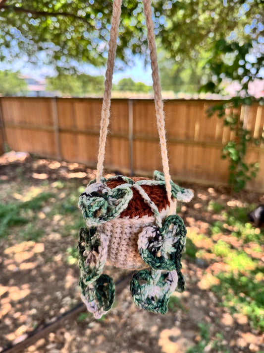 Monstera Crochet Plant