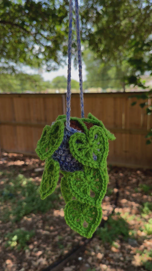 Monstera Crochet Plant